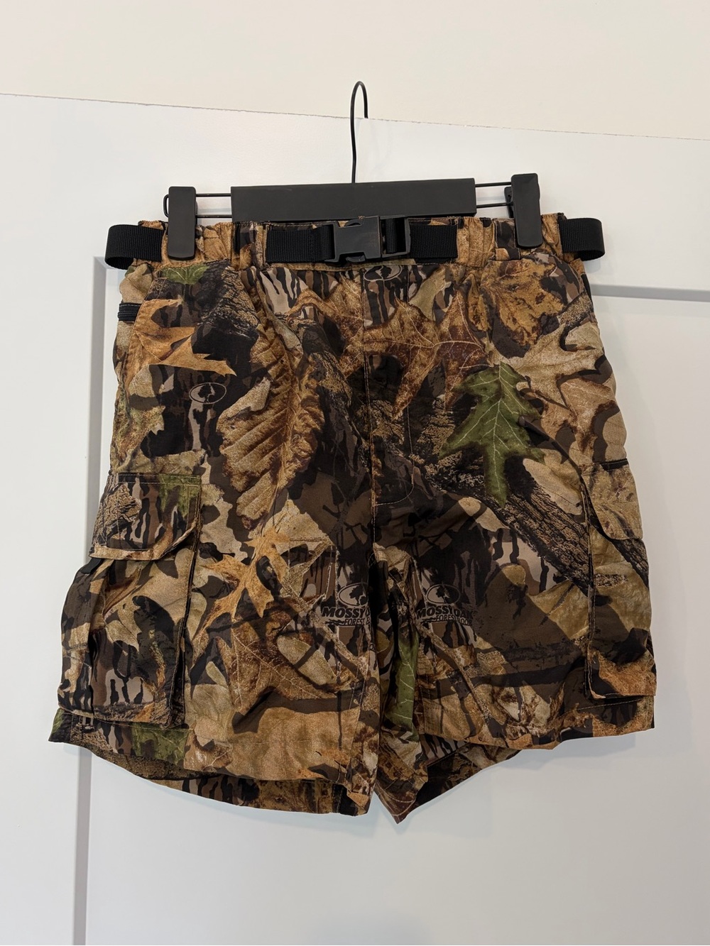 Mossy Oak Camo Cargo Men’s Shorts Size Small